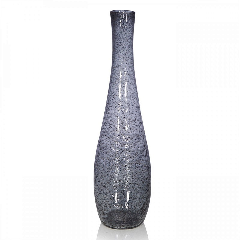 Ваза Glass Lava Tall Серый (Gray) Ваза Glass Lava Tall Серый (Gray) в Костроме | Loft Concept