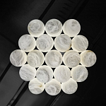 Люстра подвесная круглая с сферическими плафонами из натурального камня Glowing Spheres варинант исполнения - 11 | Loft Concept в Костроме