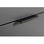 Комод цвета графит с 3-мя ящиками Strict Lines  варинант исполнения - 4 | Loft Concept в Костроме