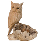 Статуэтка из дерева сова Animals of the World варинант исполнения - 4 | Loft Concept в Костроме