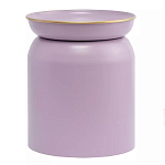 Журнальный столик круглый сиреневого цвета Noticeable Element варинант исполнения - 1 | Loft Concept в Костроме