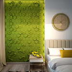 Гипсовая 3D Панель M-41 A, B варинант исполнения - 2 | Loft Concept в Костроме