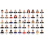 The Lives of 50 Fashion Legends варинант исполнения - 3 | Loft Concept в Костроме