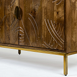 Широкая тумба с фактурным фасадом Termite варинант исполнения - 4 | Loft Concept в Костроме