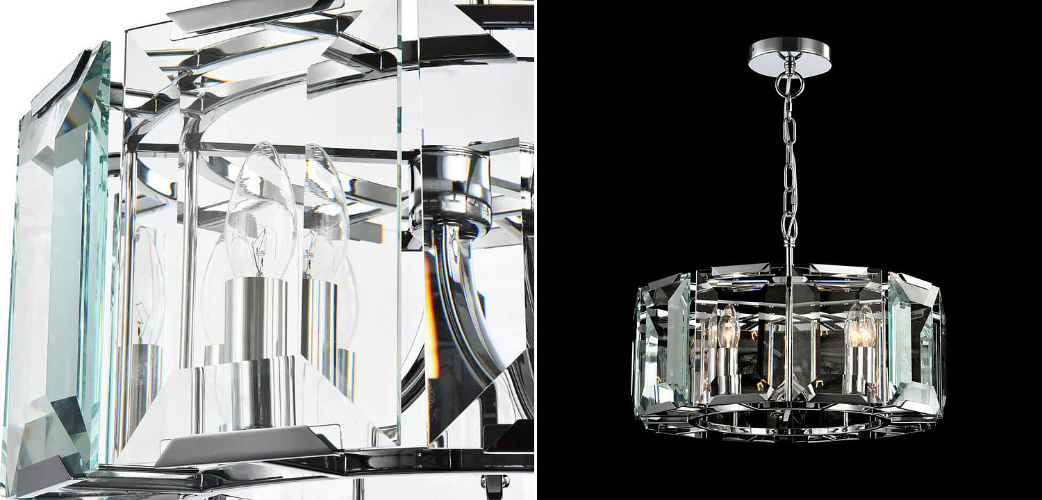 Люстра Lari Harlow Crystal Round Chandelier chrome 5 Люстра Lari Harlow Crystal Round Chandelier chrome 5 - Loft-Concept в Костроме