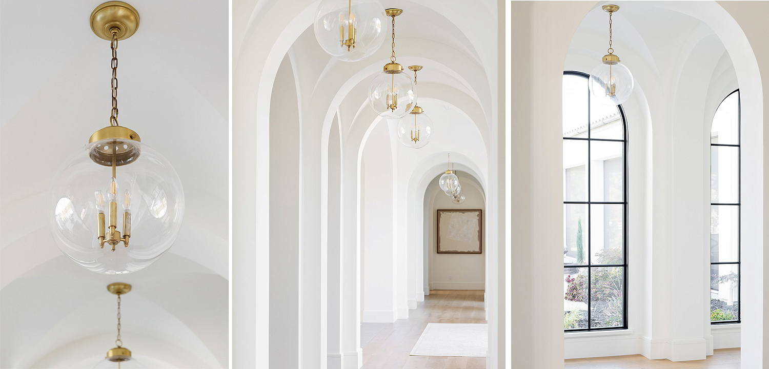 Подвесной светильник Conor Globe Hanging lamp Gold Подвесной светильник Conor Globe Hanging lamp Gold - Loft-Concept в Костроме