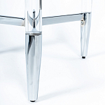 Приставной столик со стеклянной столешницей Deimos варинант исполнения - 5 | Loft Concept в Костроме