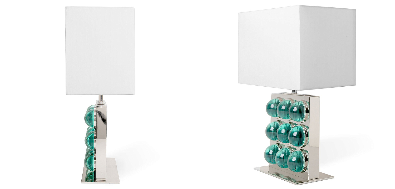 Настольная лампа Jonathan Adler Globo Square Настольная лампа Jonathan Adler Globo Square - Loft-Concept в Костроме