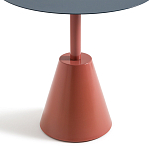 Стол для сада из стали Round Steel варинант исполнения - 3 | Loft Concept в Костроме