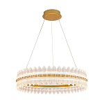 Люстра круглая с декоративными элементами в виде лепестков Round Light Flashing варинант исполнения - 3 | Loft Concept в Костроме