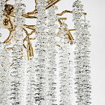 Люстра с декором в виде ветвей с хрустальными подвесками Fairytree Gold Crystal Chandelier 6 варинант исполнения - 3 | Loft Concept в Костроме