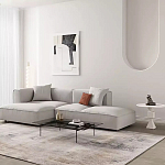 Дизайнерский журнальный стол белый в форме геометрических фигур Cydogic варинант исполнения - 2 | Loft Concept в Костроме