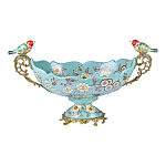 Чаша фарфоровая с птичками Bird of Paradise Bowl варинант исполнения - 1 | Loft Concept в Костроме