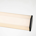 Бра для ванных комнат горизонтальное с длинным белым матовым плафоном в форме шестиугольника на круглом основании Hinkley варинант исполнения - 3 | Loft Concept в Костроме