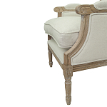 Кресло William Classical Armchair beige flax варинант исполнения - 4 | Loft Concept в Костроме