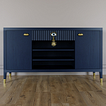 Комод-буфет Elsa Dreams Blue с открытыми полками   варинант исполнения - 5 | Loft Concept в Костроме