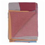 Плед из хлопка с абстрактным принтом Elysian Flow Ember варинант исполнения - 2 | Loft Concept в Костроме