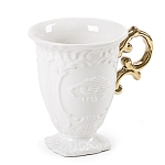 Кружка Seletti I-Mug Gold варинант исполнения - 1 | Loft Concept в Костроме