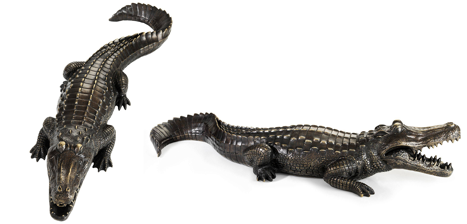 Статуэтка Eichholtz Crocodile Статуэтка Eichholtz Crocodile - Loft-Concept в Костроме