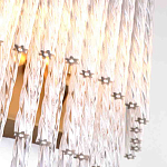 Бра с прозрачными стеклянными трубочками и металлическим основанием Nembus варинант исполнения - 2 | Loft Concept в Костроме