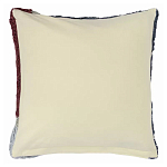 Чехол на подушку с рисунком серо-синего цвета Elan Textured варинант исполнения - 2 | Loft Concept в Костроме