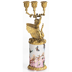 Фарфоровый подсвечник Лебедь с ангелом Asse варинант исполнения - 5 | Loft Concept в Костроме