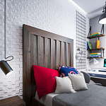 Гипсовая 3D Панель E-05 варинант исполнения - 1 | Loft Concept в Костроме