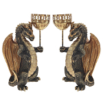 Подсвечник в виде дракона Dragon candlestick L or R варинант исполнения - 1 | Loft Concept в Костроме