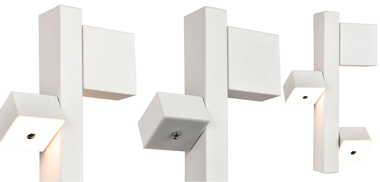 Бра Pohon White Squares Wall Lamp Бра Pohon White Squares Wall Lamp - Loft-Concept в Костроме