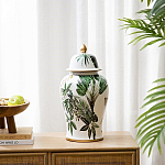 Ваза из фарфора с ручной росписью Leopard Collection  варинант исполнения - 4 | Loft Concept в Костроме