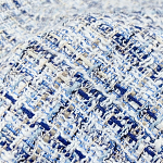 Мебельная ткань Букле синий цвет 150 см T2-118 варинант исполнения - 1 | Loft Concept в Костроме