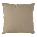 Подушка декоративная хлопковая бежевого цвета с абстрактным принтом Elysian Flow Sand варинант исполнения - 2 | Loft Concept в Костроме