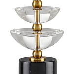 Настольная лампа с чашеобразными дисками на корпусе Glowing Waterfall варинант исполнения - 1 | Loft Concept в Костроме