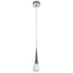 Подвесной светильник капля Acrylic Droplet Chrome Hanging Lamp варинант исполнения - 2 | Loft Concept в Костроме
