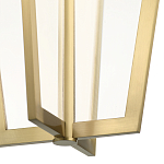  Подвесной светильник золотого цвета в форме фонаря Kichler варинант исполнения - 2 | Loft Concept в Костроме