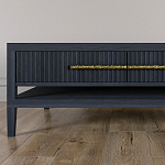 Кофейный стол Primo с двумя ящиками Черный дуб варинант исполнения - 3 | Loft Concept в Костроме