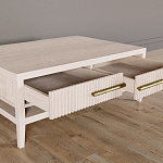 Кофейный стол Primo с двумя ящиками Светлый дуб варинант исполнения - 7 | Loft Concept в Костроме