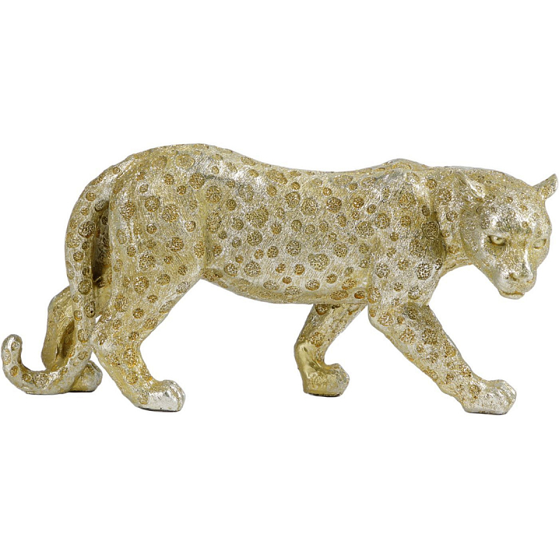 Фигурка Golden Leopard Золотой Фигурка Golden Leopard Золотой в Костроме | Loft Concept