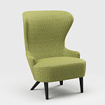 Мебельная ткань Шенилл светло-зеленый цвет 142 см T4-51 варинант исполнения - 7 | Loft Concept в Костроме