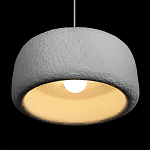 Подвесной светильник с круглым рельефным абажуром Sergey Makhno варинант исполнения - 5 | Loft Concept в Костроме