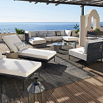 Кашпо Elevated Planters Luna 54 белое варинант исполнения - 5 | Loft Concept в Костроме