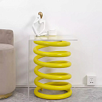 Дизайнерский журнальный стол на 2-х конусообразных ножках Epykopy варинант исполнения - 1 | Loft Concept в Костроме