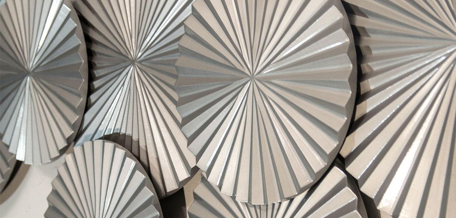Арт-объект Apollo Silver Wall Plaque Disc 11 Арт-объект Apollo Silver Wall Plaque Disc 11 - Loft-Concept в Костроме