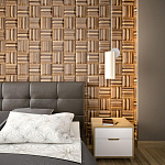 Гипсовая 3D панель с принтографией PM-103 варинант исполнения - 3 | Loft Concept в Костроме