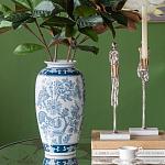 Ваза с синим цветочным орнаментом Blue & White Ornament  варинант исполнения - 5 | Loft Concept в Костроме