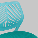 Яркий компьютерный стул Tropica Turquoise варинант исполнения - 7 | Loft Concept в Костроме