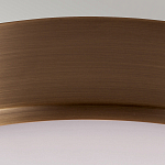 Потолочный светильник круглой формы с белым выпуклым матовым плафоном Feiss варинант исполнения - 3 | Loft Concept в Костроме