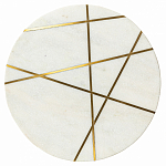 Кофейный столик с мраморной столешницей Sleeve варинант исполнения - 4 | Loft Concept в Костроме