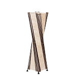 Торшер из перламутра на металлическом каркасе Indonesian Wave варинант исполнения - 3 | Loft Concept в Костроме