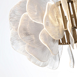 Люстра с декором в виде крупных рельефных лепестков 80 см Ethereal Bloom варинант исполнения - 6 | Loft Concept в Костроме